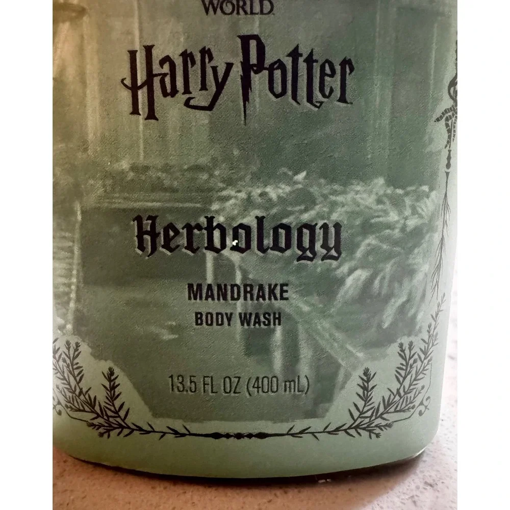 Every Man Jack Harry Potter Body Wash Lot of 2 Potions Herbology Rare Limited